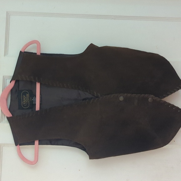Genuine Suede Cowboy Vest - Picture 2 of 5